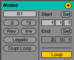 Ableton Live, duplicate loop