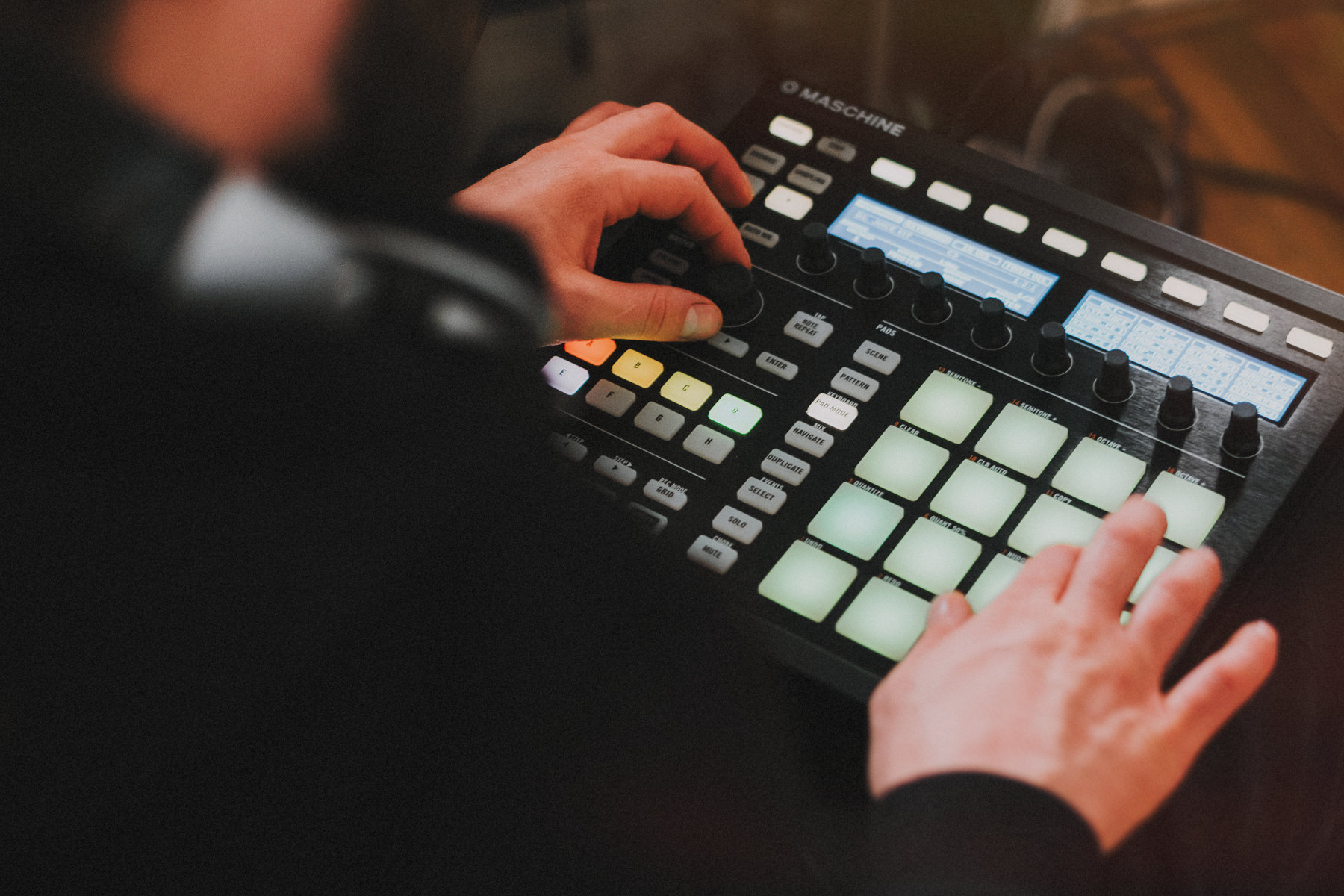 Making beats with Maschine MKII