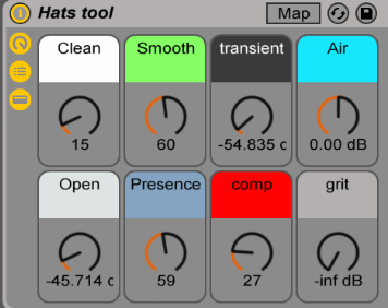 behringer bcf2000 ableton template