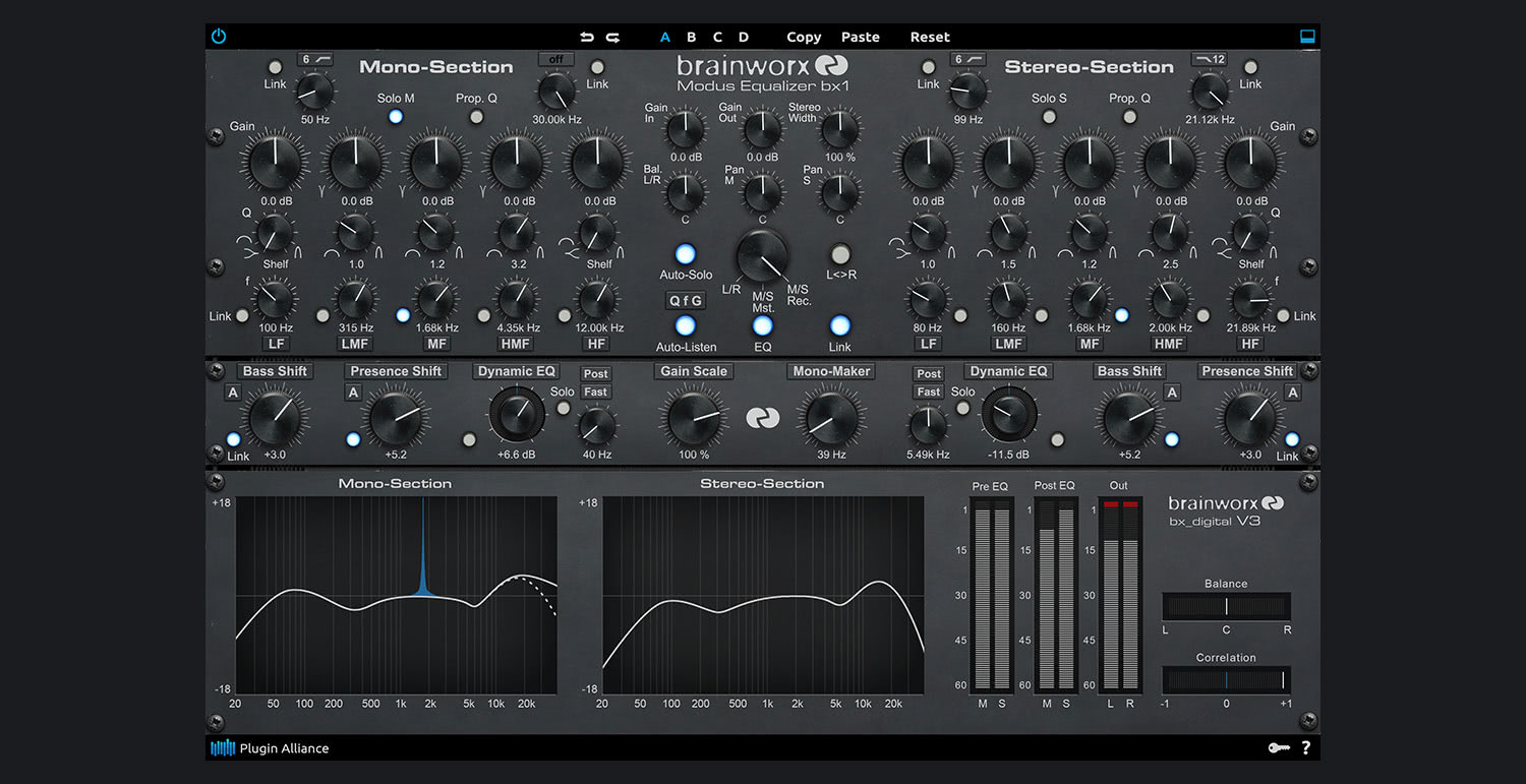 A photo of the Brainworks’ BX3, which produces some of the best equalizer settings for electronic music.