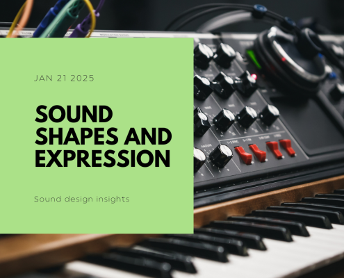 sound shapes, envelopes, sound design