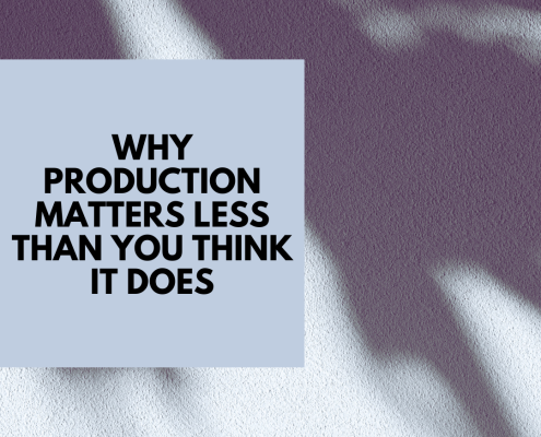 Why Production Matters Less Than You Think | AudioServices Studio