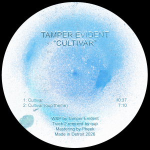 Tamper Evident - Cultivar pheek mastering | Audioservices.studio